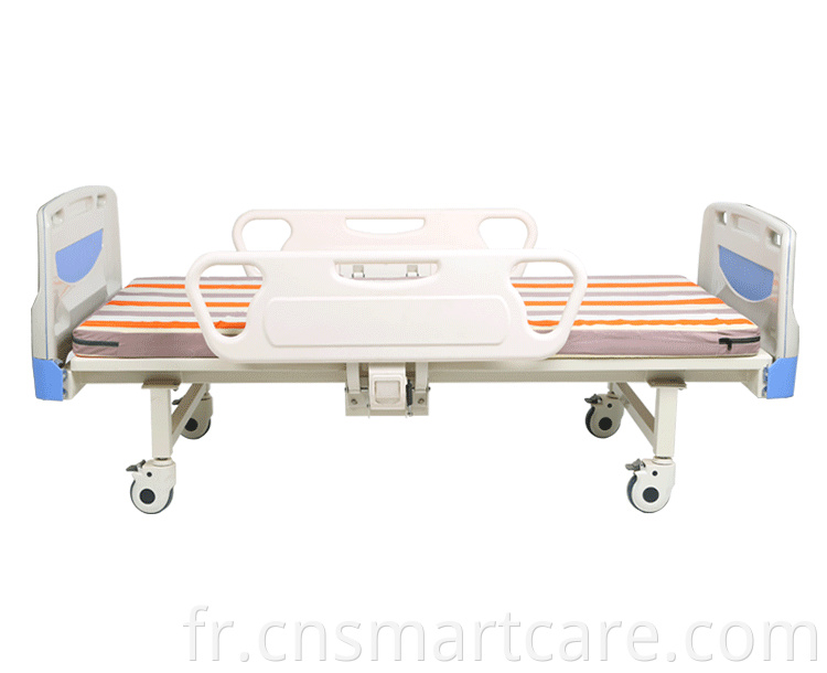 China Factory Prix Medical Patient Bed Manual Hospital Bed à vendre